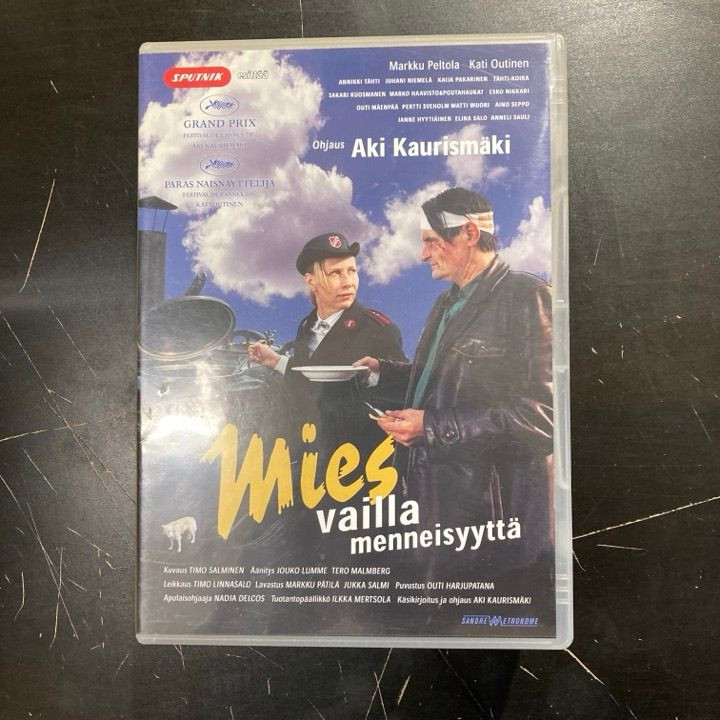 Mies vailla menneisyyttä DVD (VG/M-) -komedia/draama-